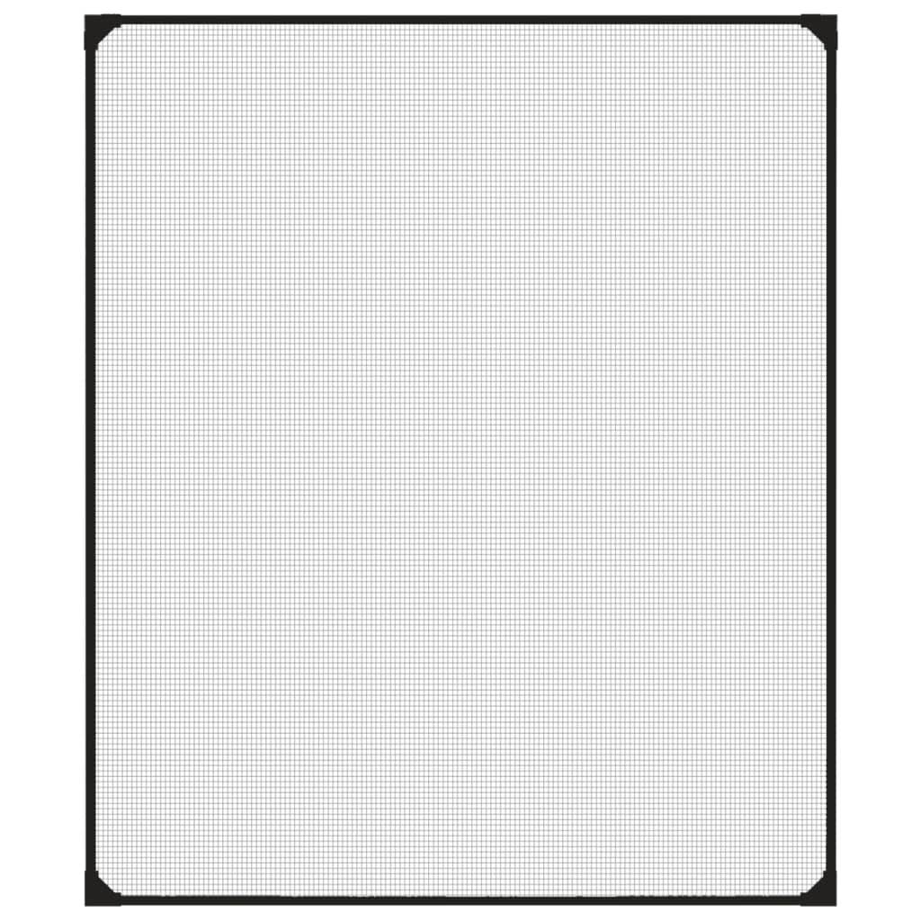 vidaXL Magnet-Insektenschutz für Fenster Anthrazit 100x120 cm