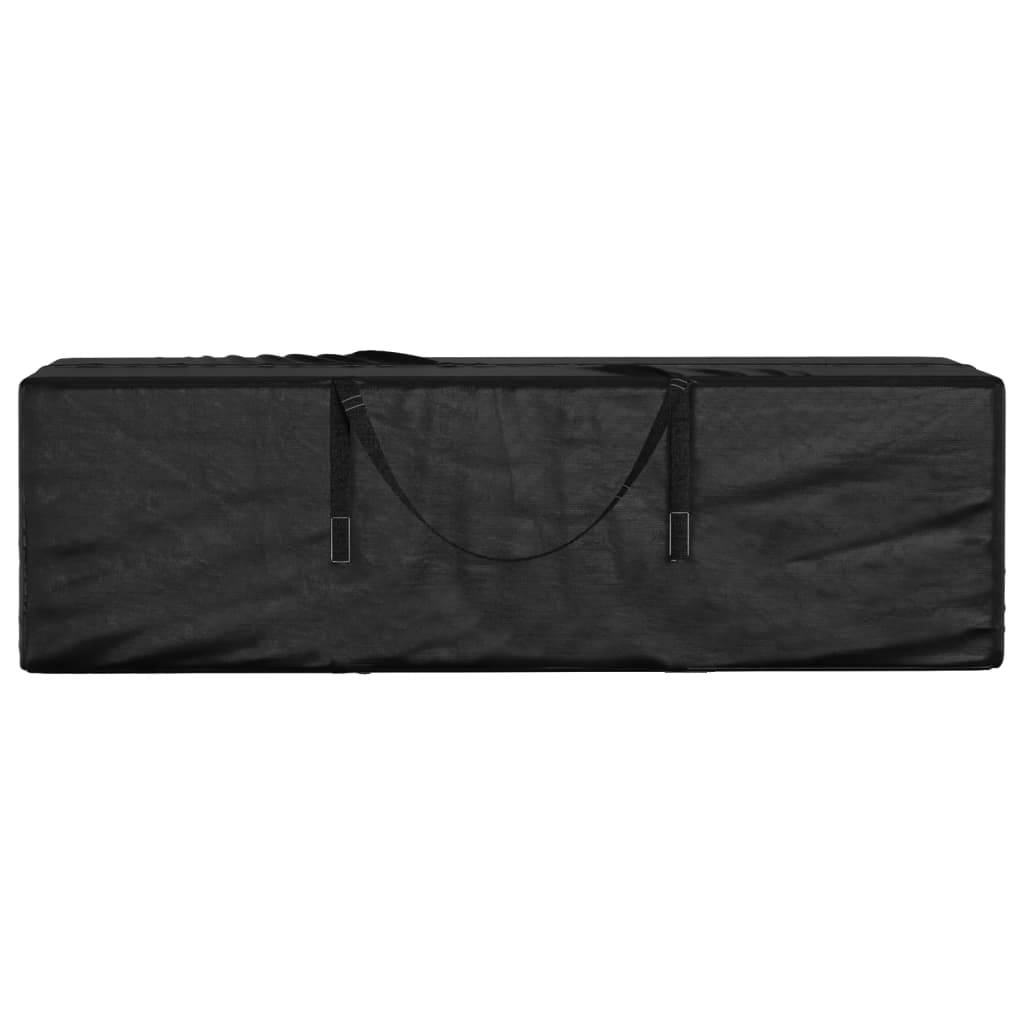 vidaXL Aufbewahrungstasche für Gartenkissen 135x40x55 cm Polyethylen