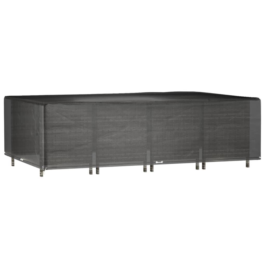 vidaXL Gartenmöbel-Abdeckung 16 Ösen 325x205x90 cm Rechteckig