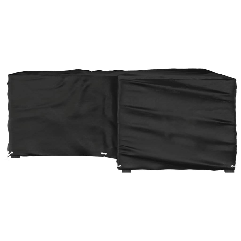 vidaXL Gartenmöbel-Abdeckung in L-Form 16 Ösen 215x215x70 cm