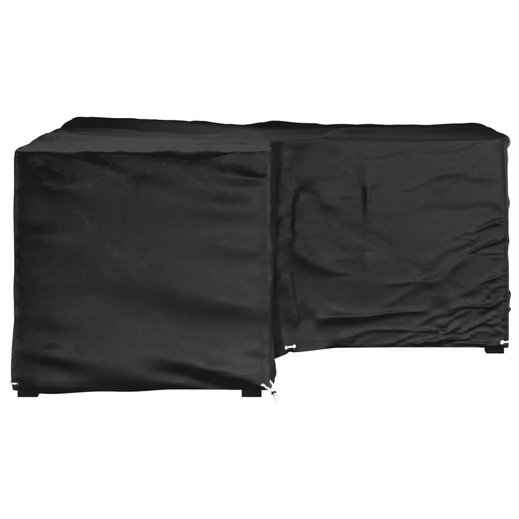 vidaXL Gartenmöbel-Abdeckung in L-Form 16 Ösen 215x215x90 cm