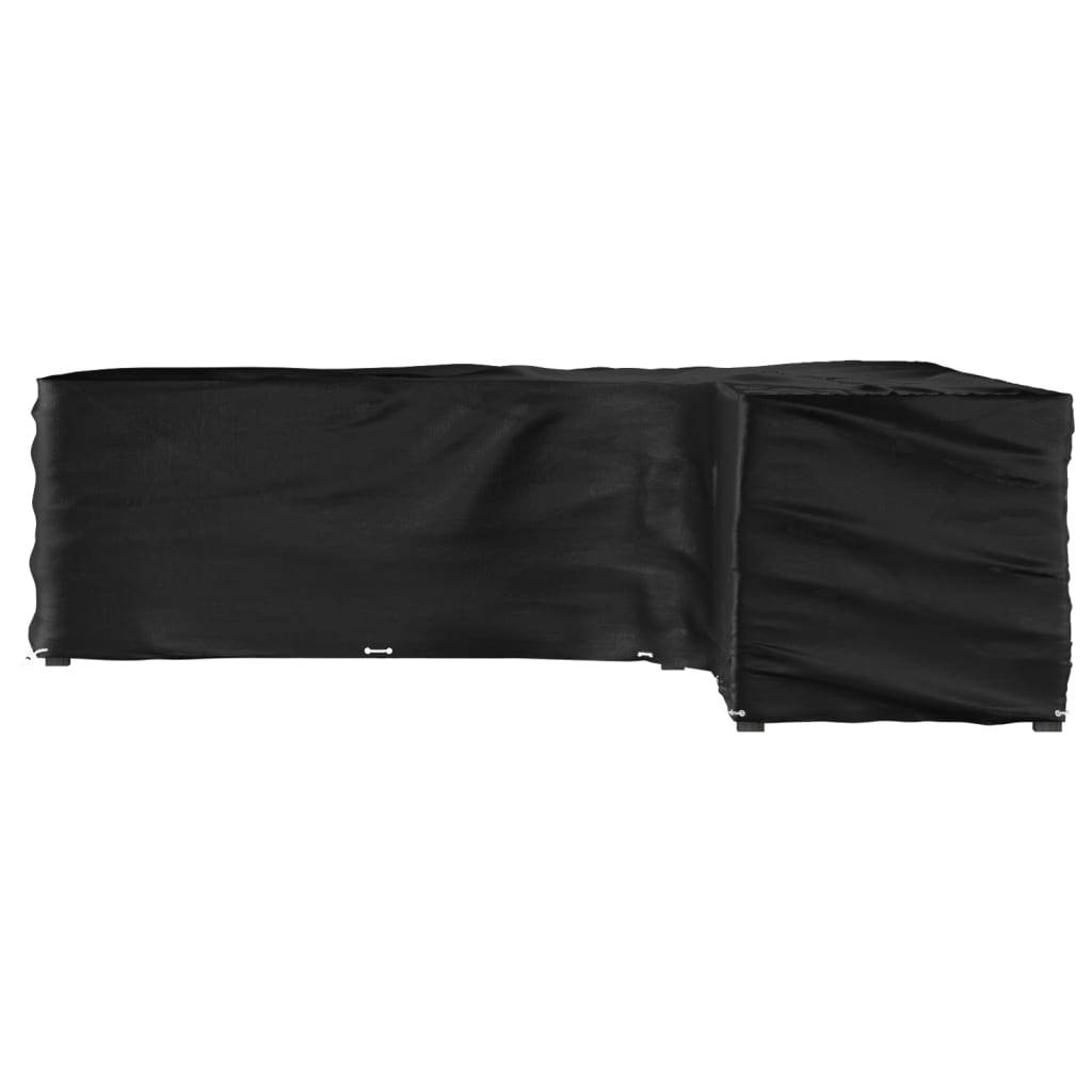 vidaXL Gartenmöbel-Abdeckung in L-Form 20 Ösen 300x300x90 cm