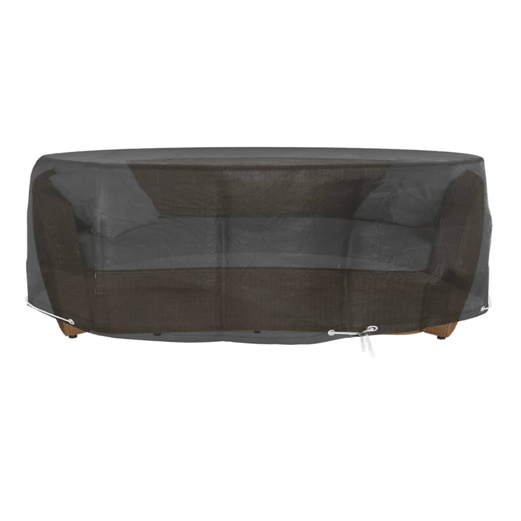vidaXL Abdeckungen für Lounge-Insel 2 Stk. 8 Ösen Ø188x50 cm Rund