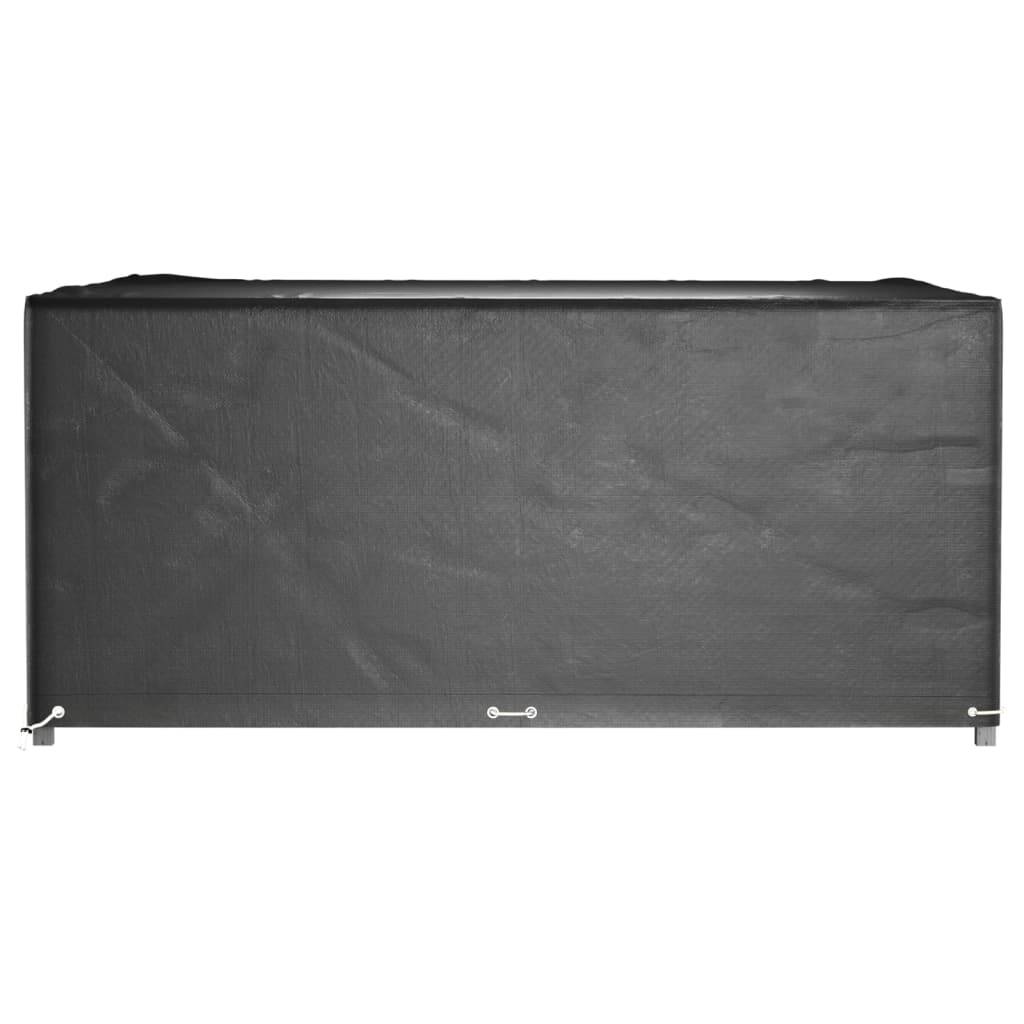 vidaXL Gartenmöbel-Abdeckungen 2 Stk. 16 Ösen 300x300x75cm Quadratisch