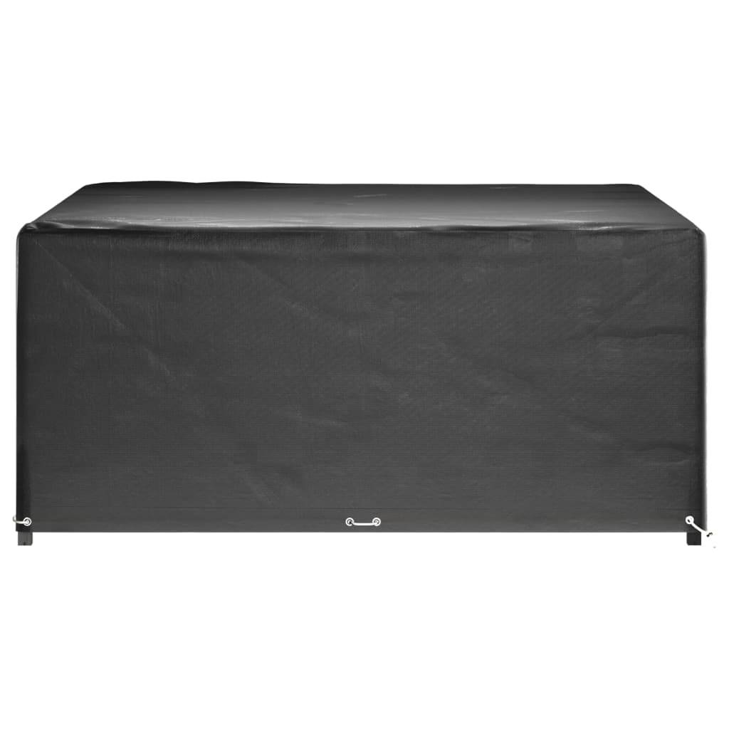 vidaXL Gartenmöbel-Abdeckungen 2 Stk. 16 Ösen 250x250x90cm Quadratisch