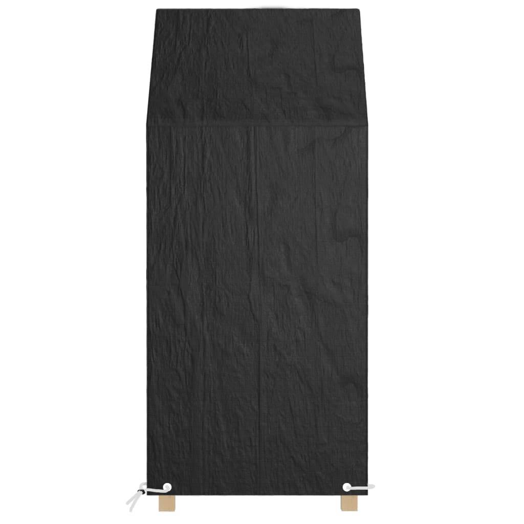 vidaXL Abdeckung für Gartenstuhl 8 Ösen 65x65x110/150 cm Polyethylen