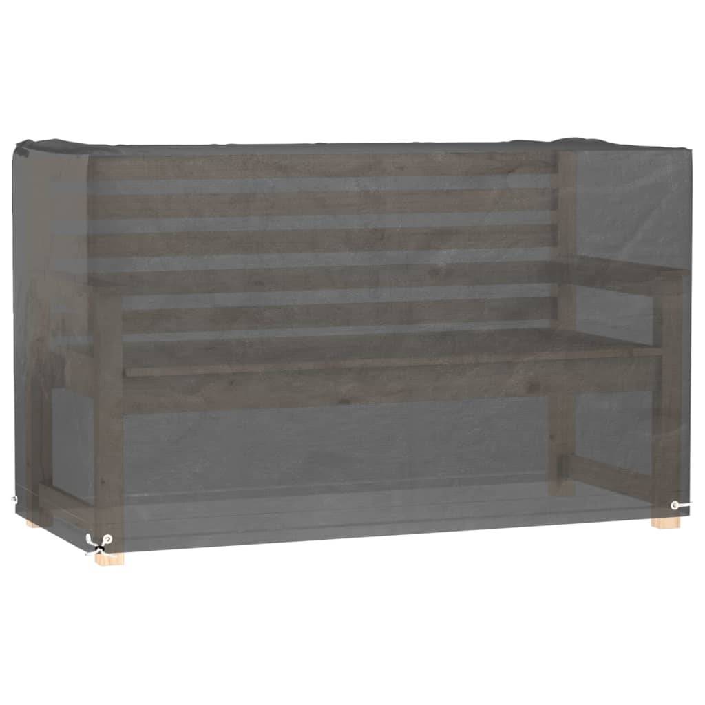 vidaXL Gartenmöbel-Abdeckung 8 Ösen 125x55x75 cm Rechteckig