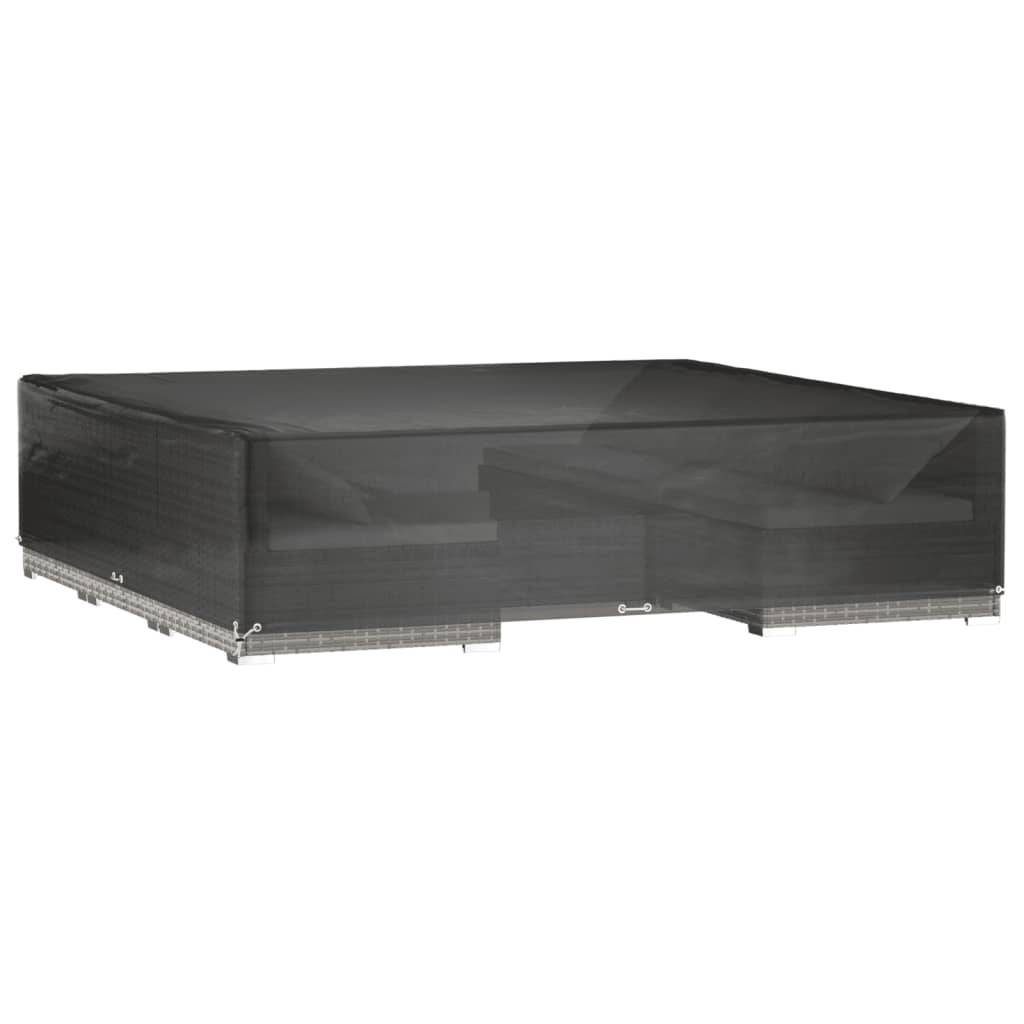 vidaXL Gartenmöbel-Abdeckung 16 Ösen 240x240x55 cm Quadratisch
