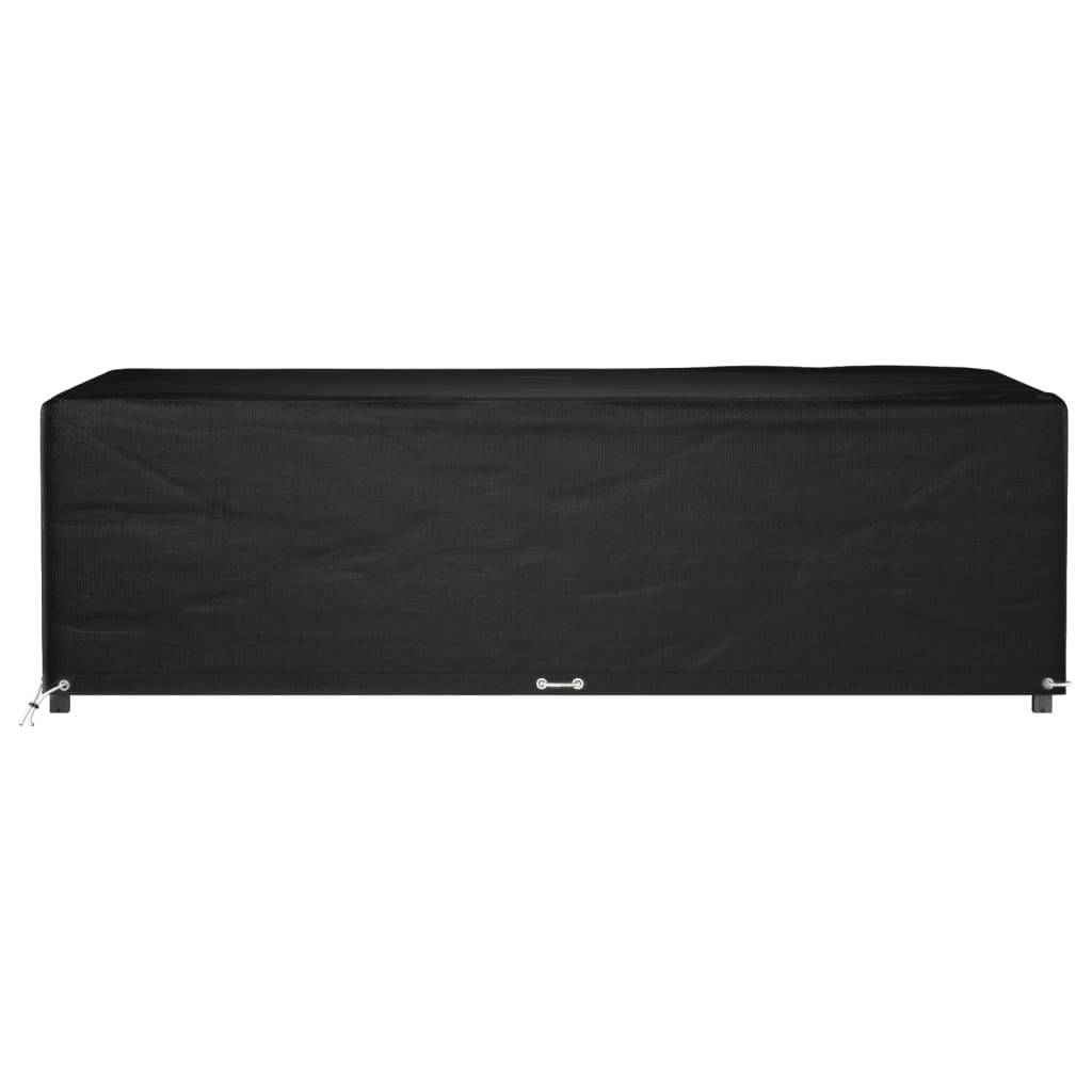 vidaXL Gartenmöbel-Abdeckung 12 Ösen 227x152x65 cm Rechteckig