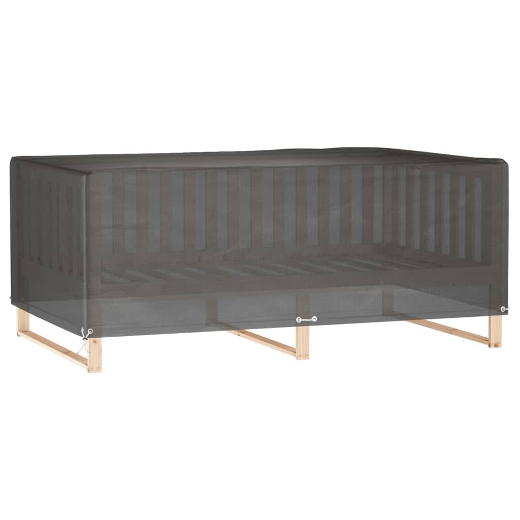 vidaXL Gartenmöbel-Abdeckung 12 Ösen 227x152x65 cm Rechteckig