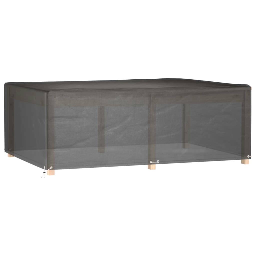 vidaXL Gartenmöbel-Abdeckung 12 Ösen 230x165x80 cm Rechteckig