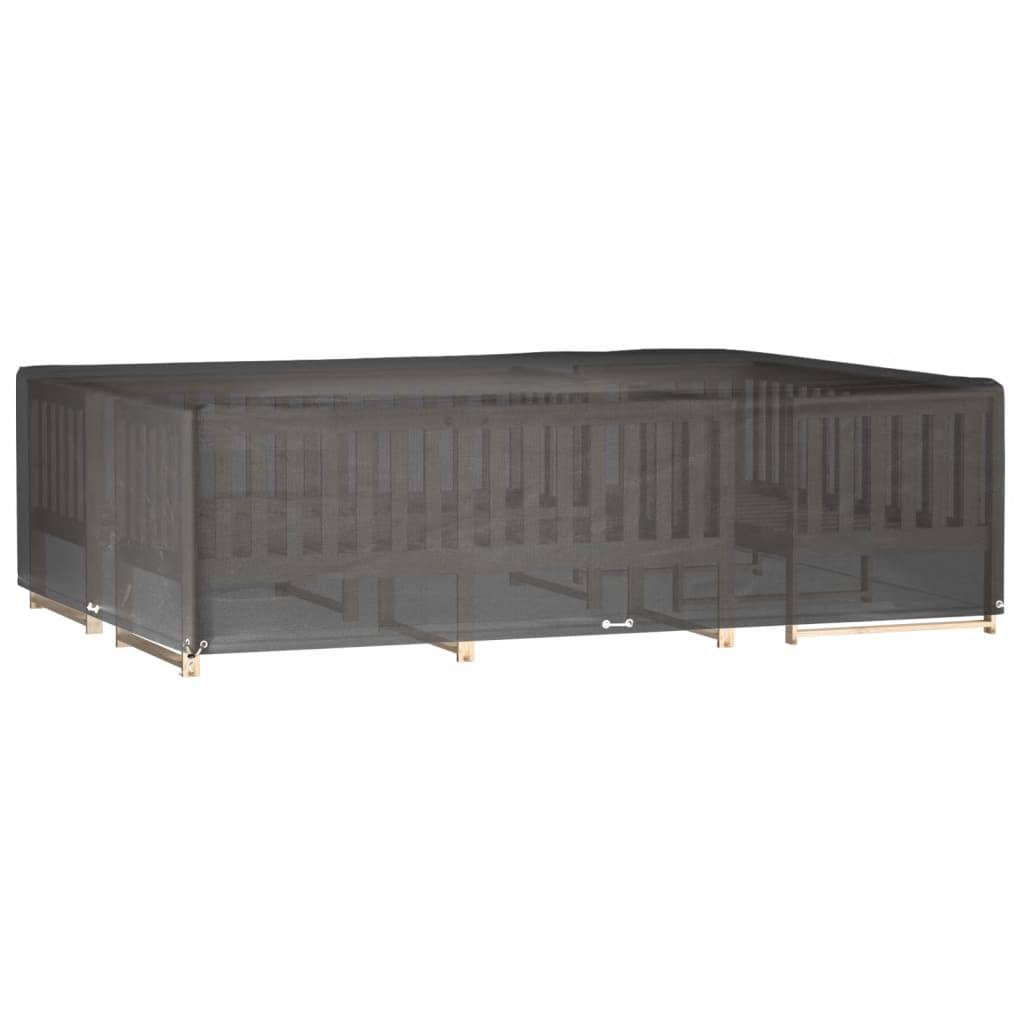 vidaXL Gartenmöbel-Abdeckung 16 Ösen 300x200x75 cm Rechteckig