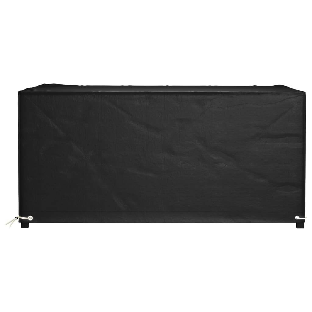 vidaXL Gartenmöbel-Abdeckung 8 Ösen 180x135x80 cm Rechteckig