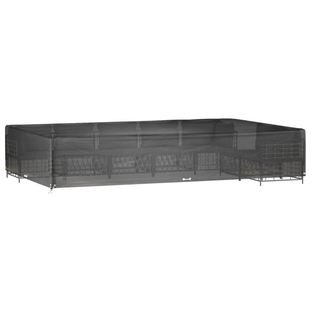 vidaXL Gartenmöbel-Abdeckung 16 Ösen 325x205x60 cm Rechteckig