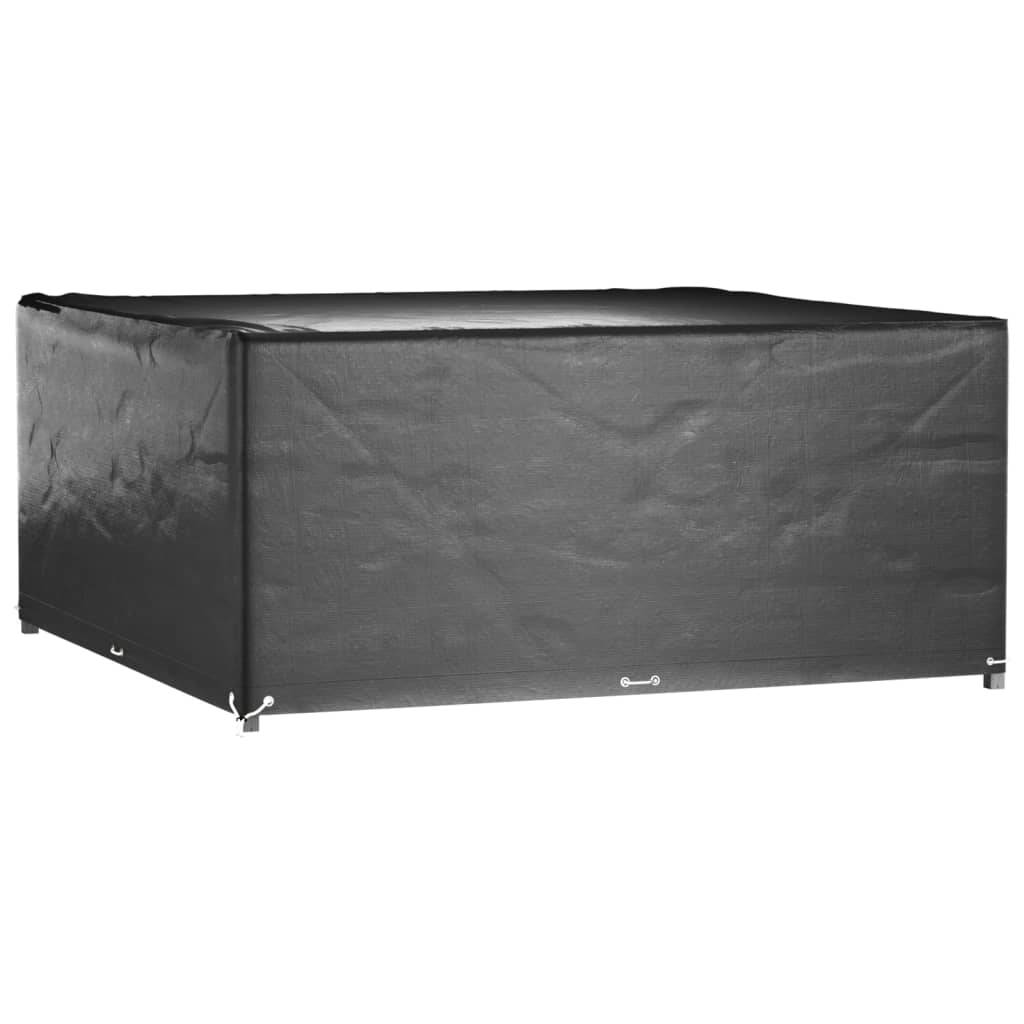 vidaXL Gartenmöbel-Abdeckungen 2 Stk. 16 Ösen 205x205x90cm Quadratisch