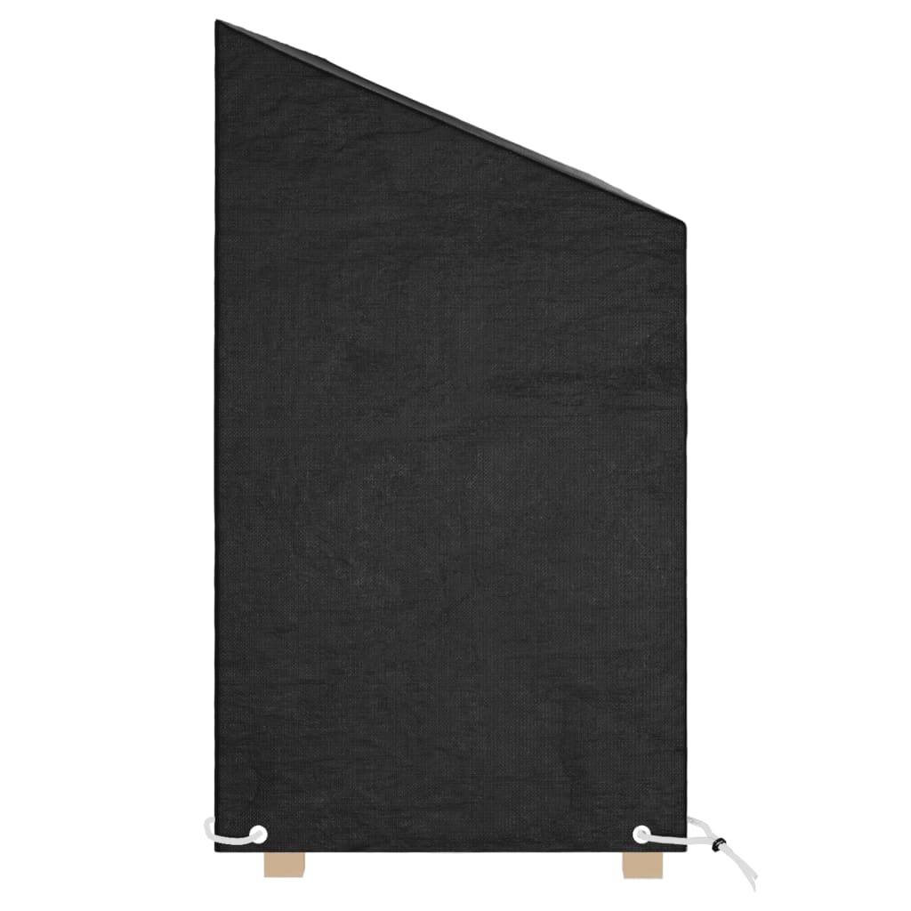 vidaXL Abdeckungen für Gartenbänke 2 Stk. 12 Ösen 210x70x70/88 cm