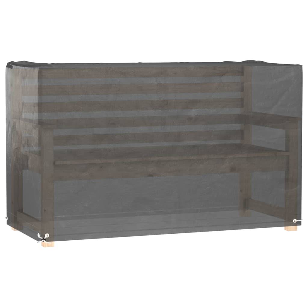 vidaXL Gartenmöbel-Abdeckungen 2 Stk. 8 Ösen 125x55x75 cm Rechteckig
