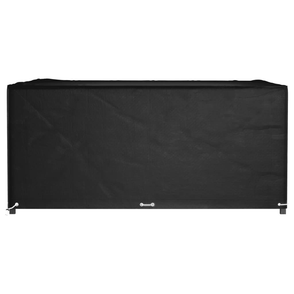 vidaXL Gartenmöbel-Abdeckung 16 Ösen 205x205x90 cm Quadratisch