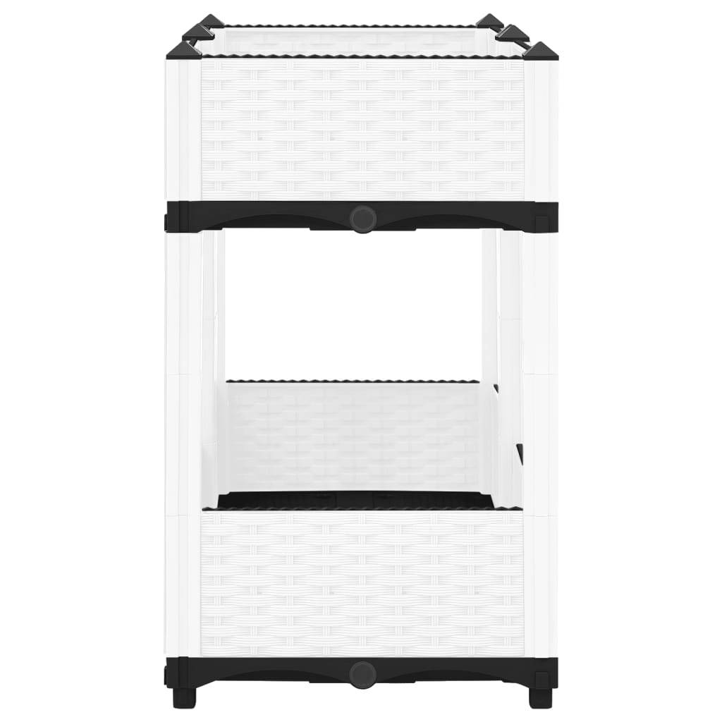 vidaXL Hochbeet 80x40x71 cm Polypropylen