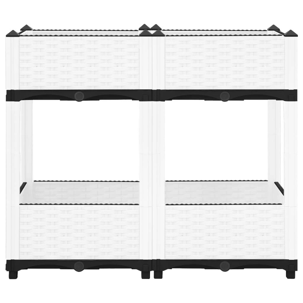 vidaXL Hochbeet 80x40x71 cm Polypropylen