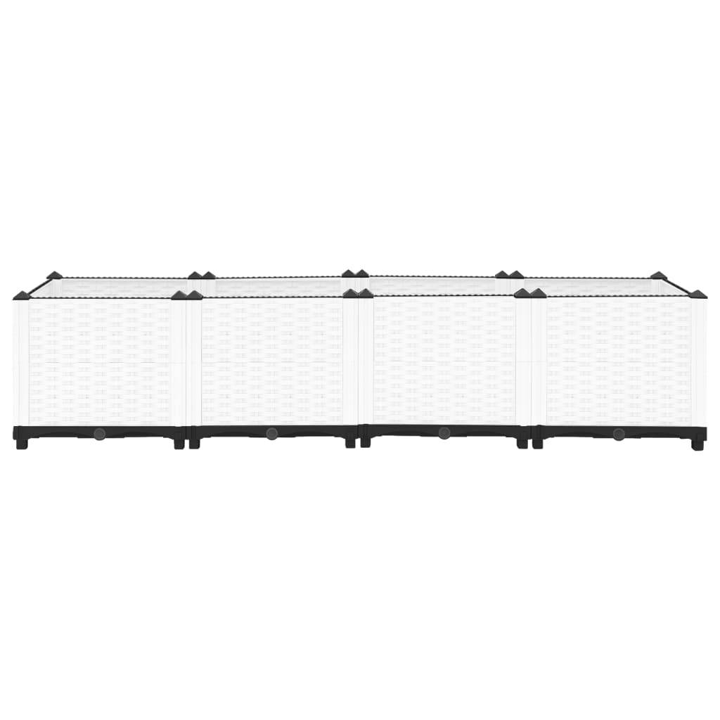vidaXL Hochbeet 160x40x38 cm Polypropylen