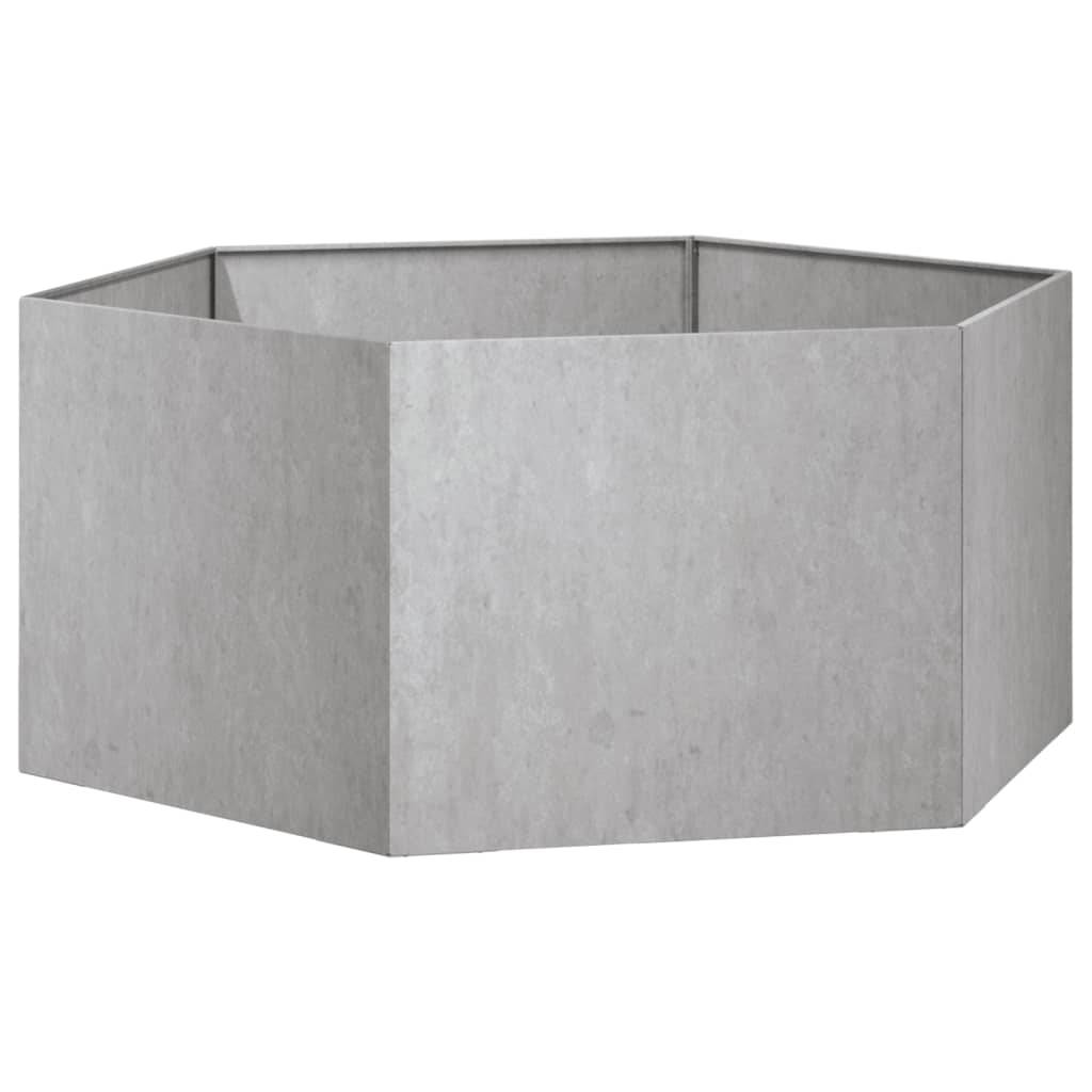 vidaXL Pflanzkübel Rostig 90x90x45 cm Cortenstahl