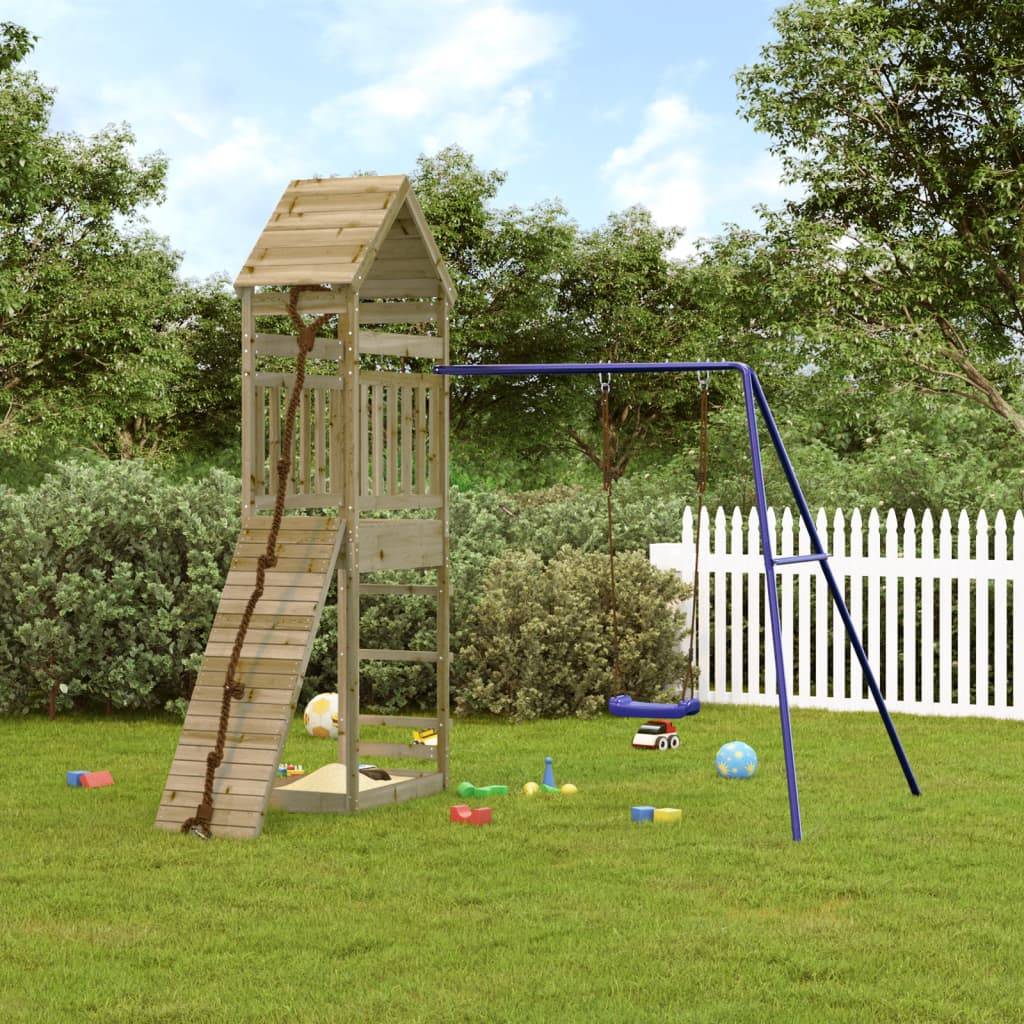 vidaXL Spielturm Imprägniertes Kiefernholz