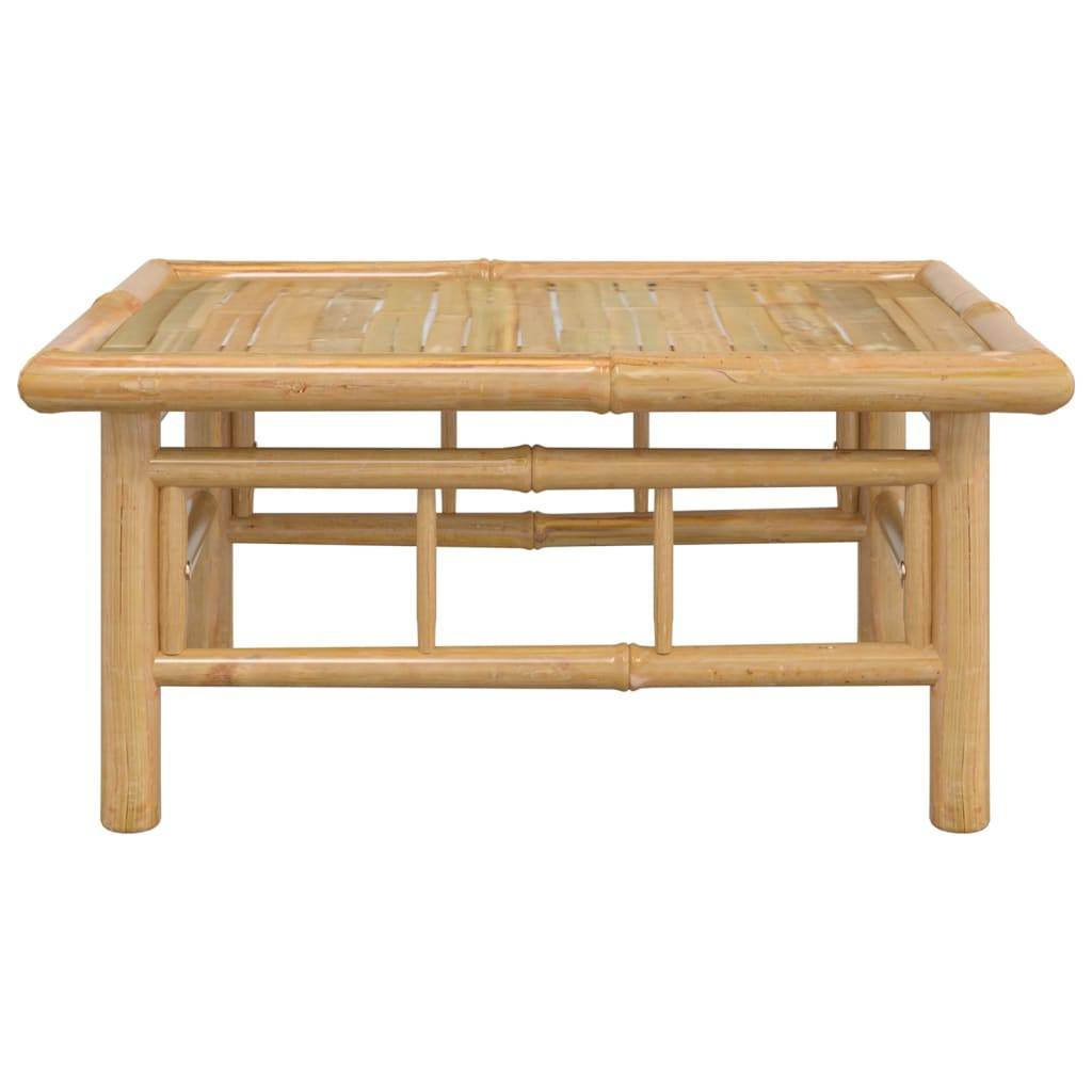 vidaXL Gartentisch 65x55x30 cm Bambus