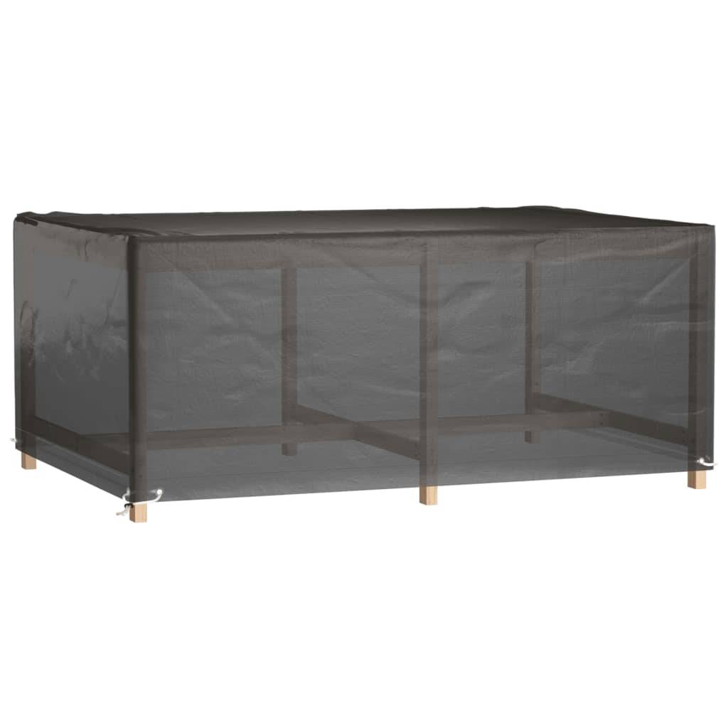 vidaXL Gartenmöbel-Abdeckung 8 Ösen 180x122x75 cm Rechteckig