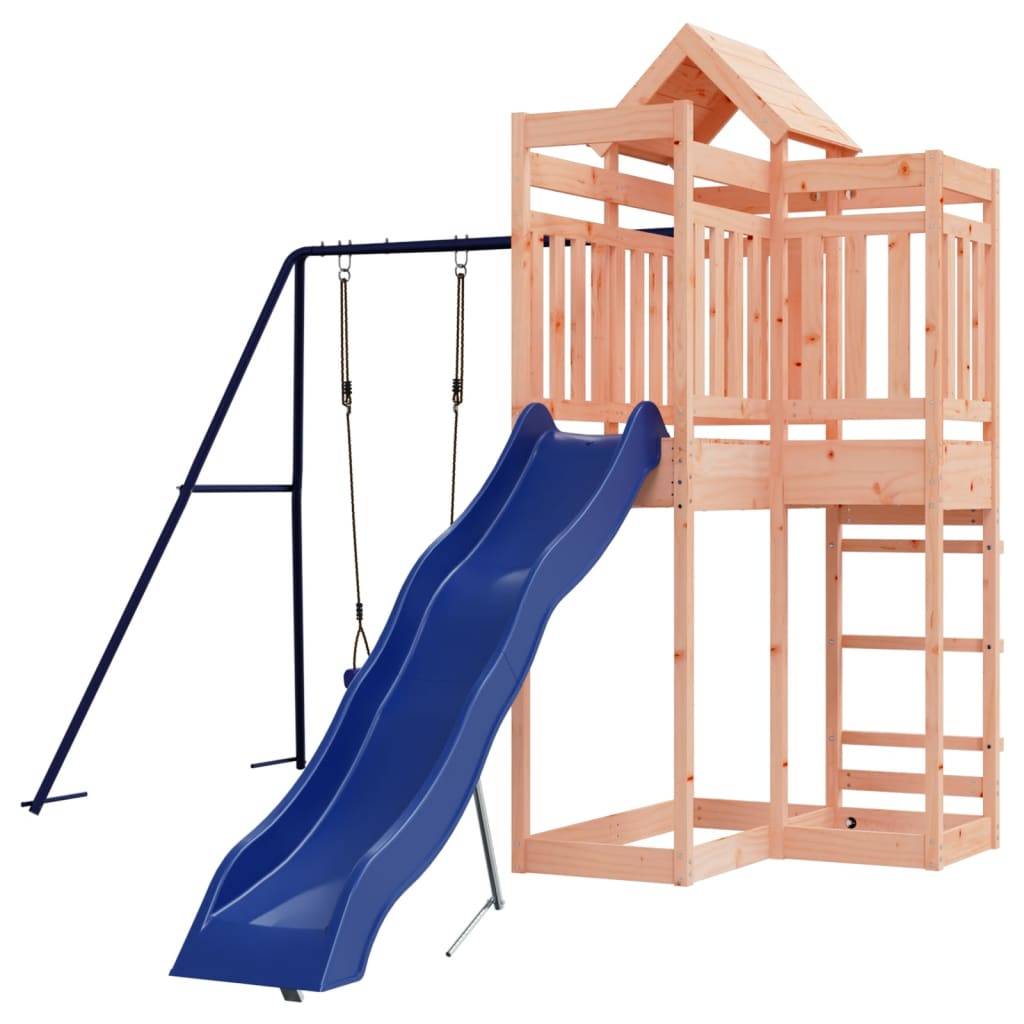vidaXL Spielturm Massivholz Douglasie