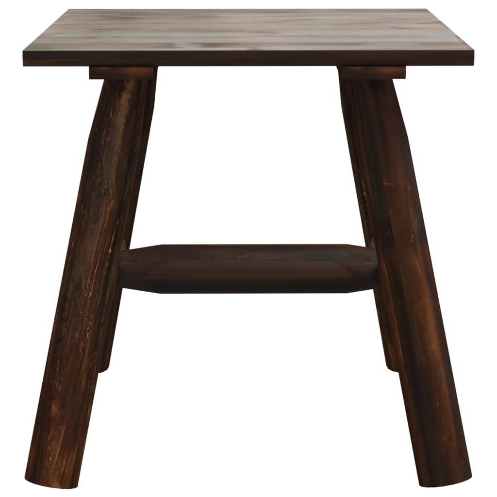 vidaXL Beistelltisch 49x49x50 cm Massivholz Fichte