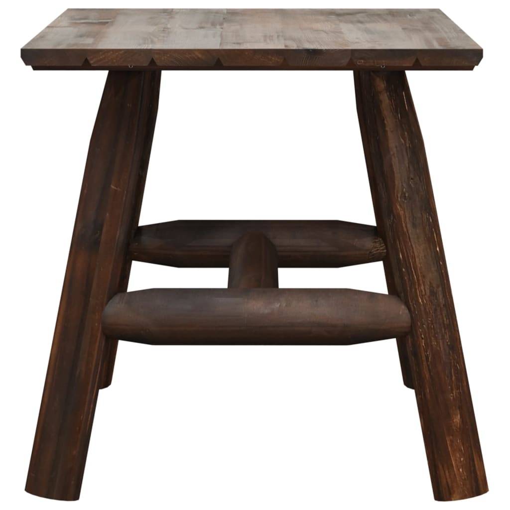vidaXL Beistelltisch 49x49x50 cm Massivholz Fichte