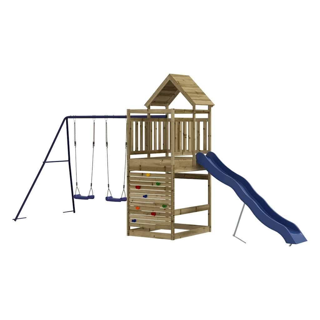 vidaXL Spielturm Imprägniertes Kiefernholz