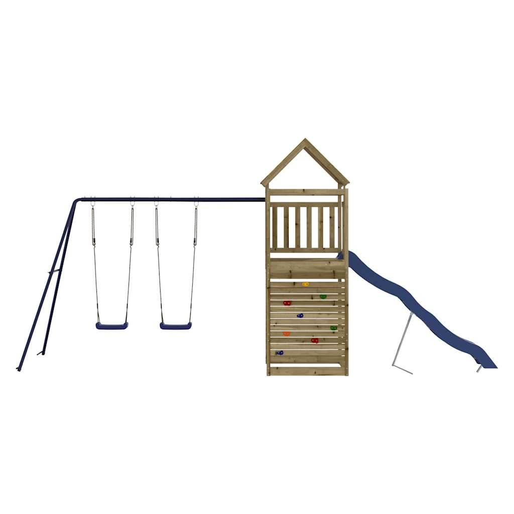 vidaXL Spielturm Imprägniertes Kiefernholz