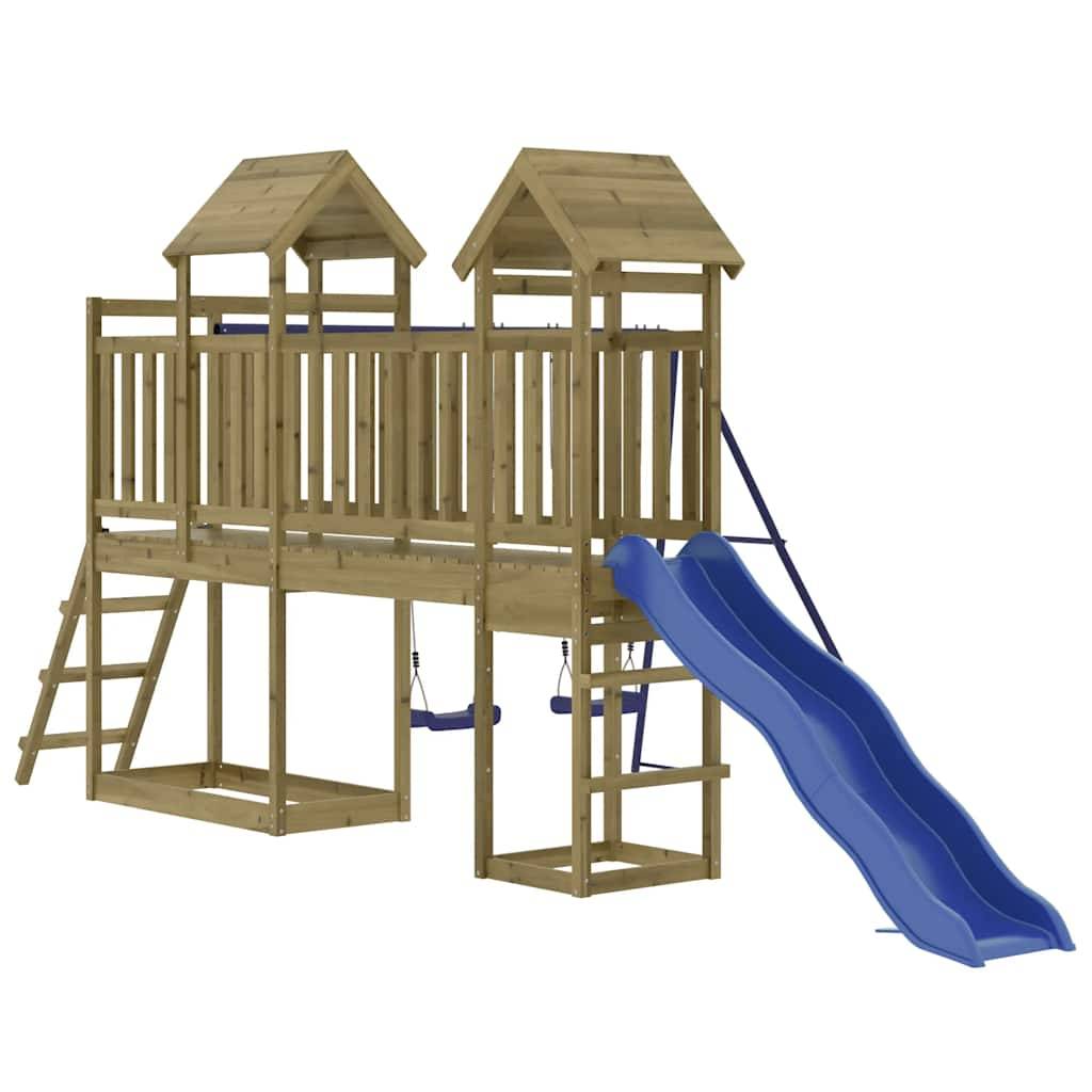 vidaXL Spielturm Imprägniertes Kiefernholz