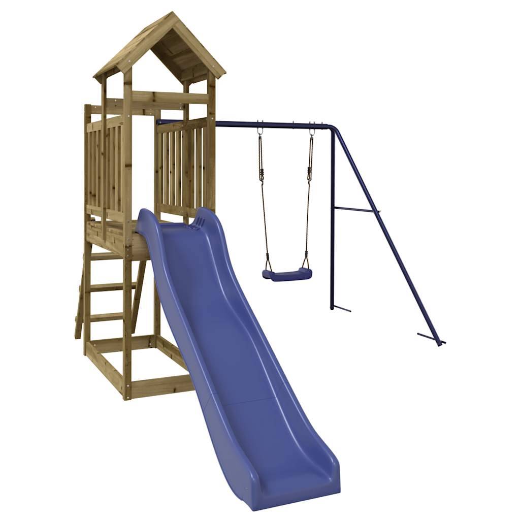 vidaXL Spielturm Imprägniertes Kiefernholz