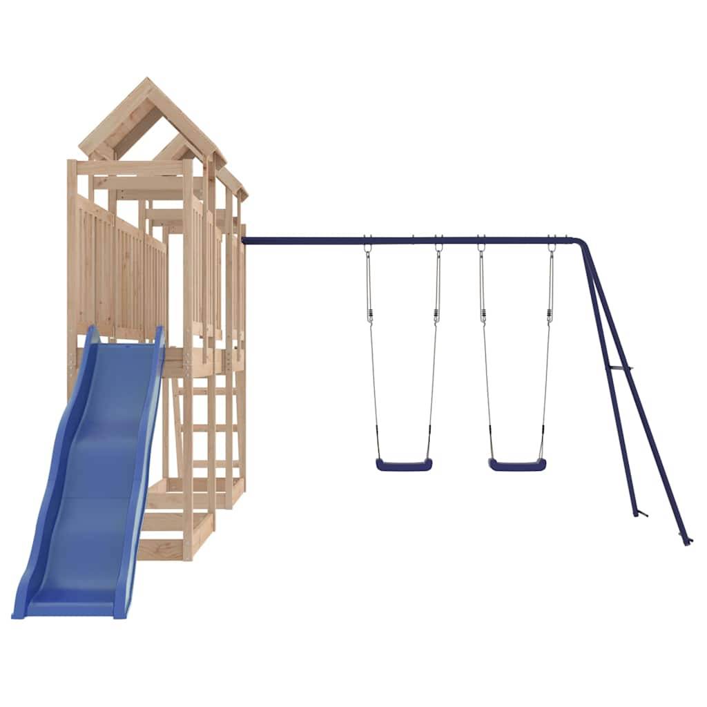 vidaXL Spielturm Massivholz Kiefer