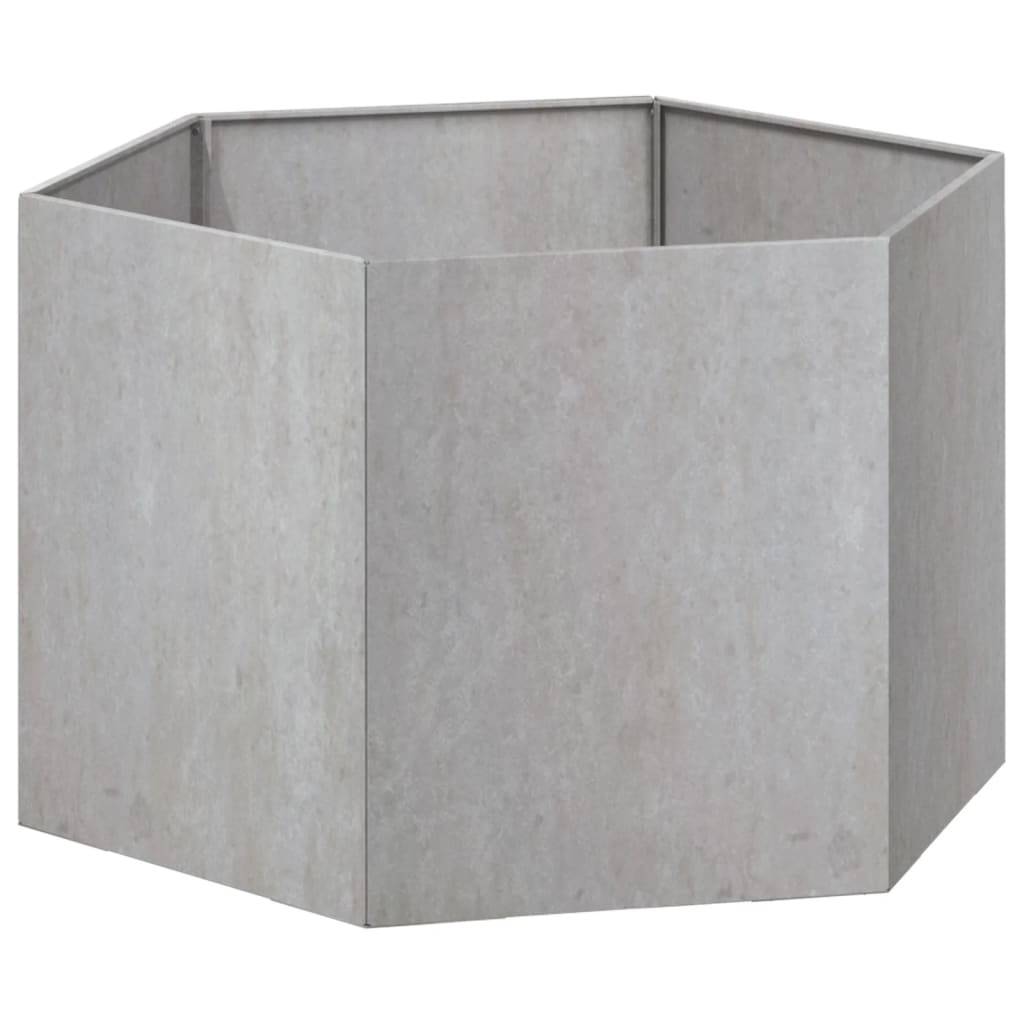 vidaXL Pflanzkübel Rostig 60x60x45 cm Cortenstahl
