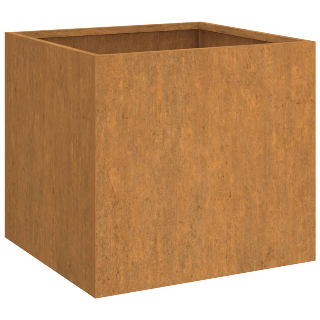 vidaXL Pflanzkübel 49x47x46 cm Cortenstahl