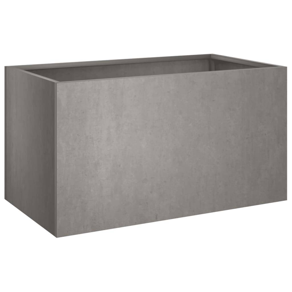 vidaXL Pflanzkübel 62x40x39 cm Cortenstahl