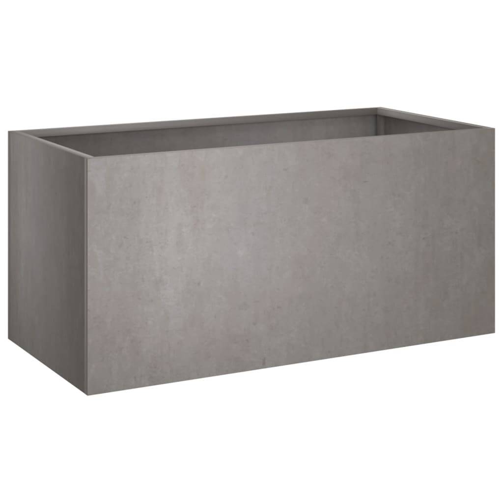 vidaXL Pflanzkübel 62x30x29 cm Cortenstahl