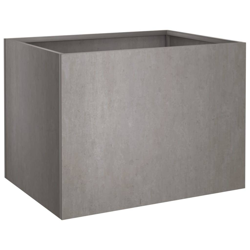 vidaXL Pflanzkübel 62x47x46 cm Cortenstahl