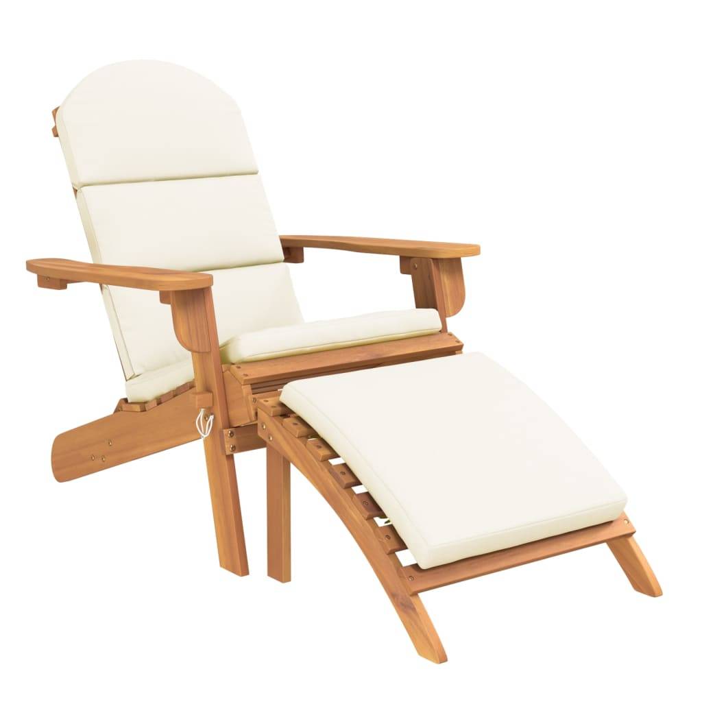 vidaXL 3-tlg. Garten-Lounge-Set Adirondack Massivholz Akazie