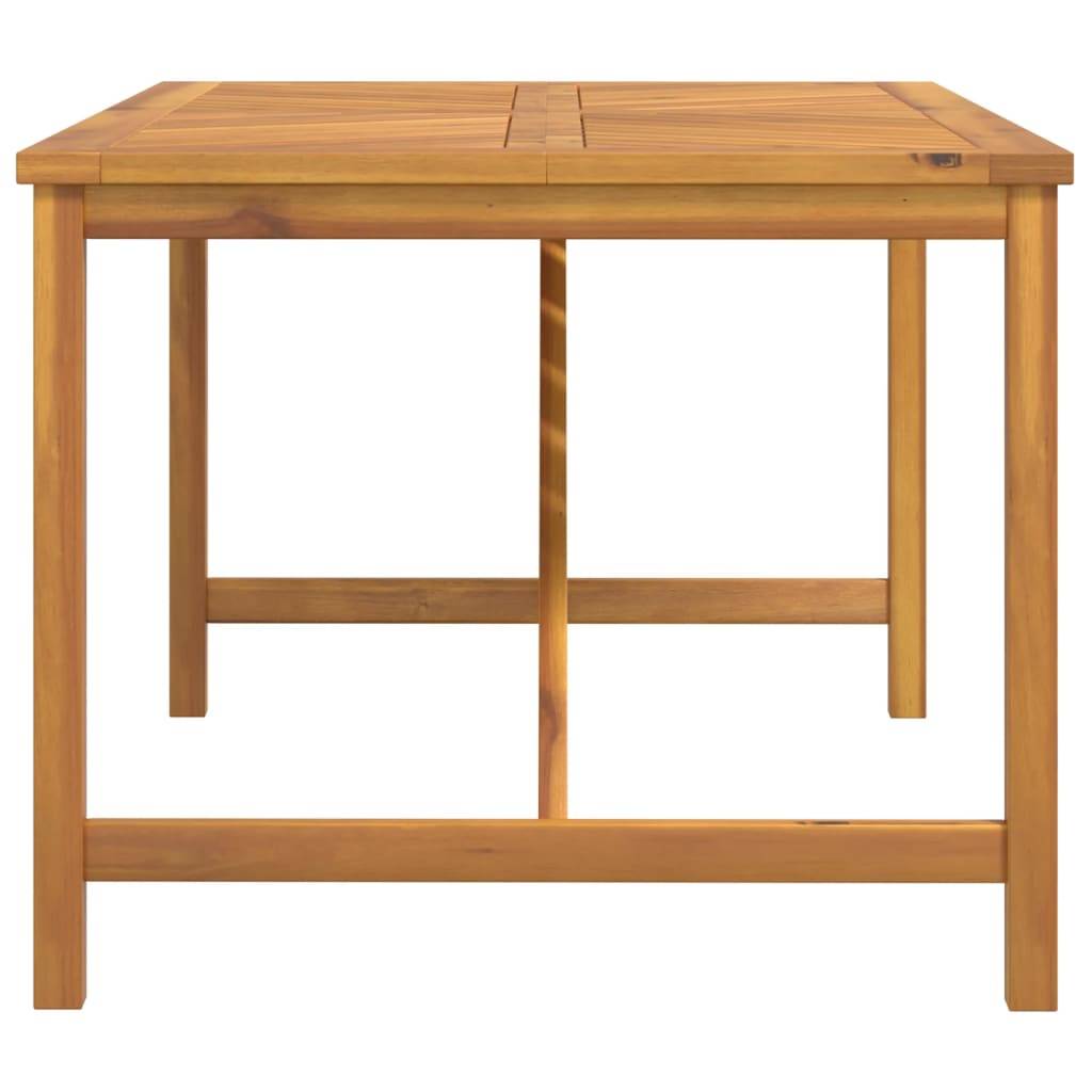 vidaXL Garten-Esstisch 150x90x74 cm Massivholz Akazie