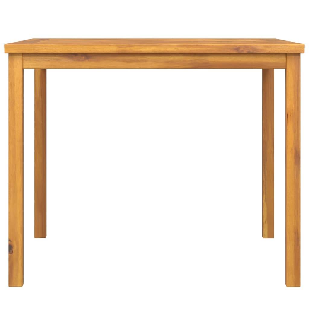 vidaXL Garten-Esstisch 90x90x74 cm Massivholz Akazie