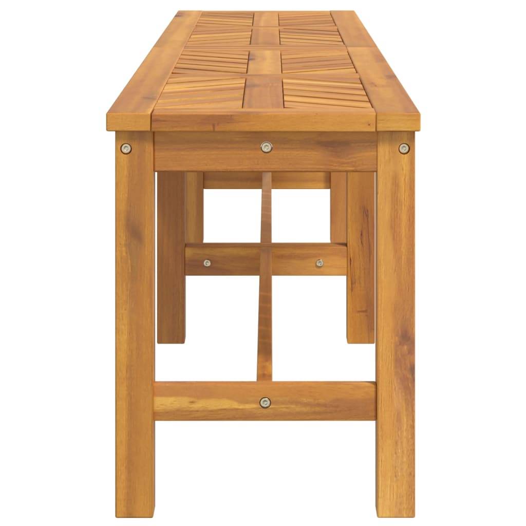 vidaXL Gartenbank 180 cm Massivholz Akazie