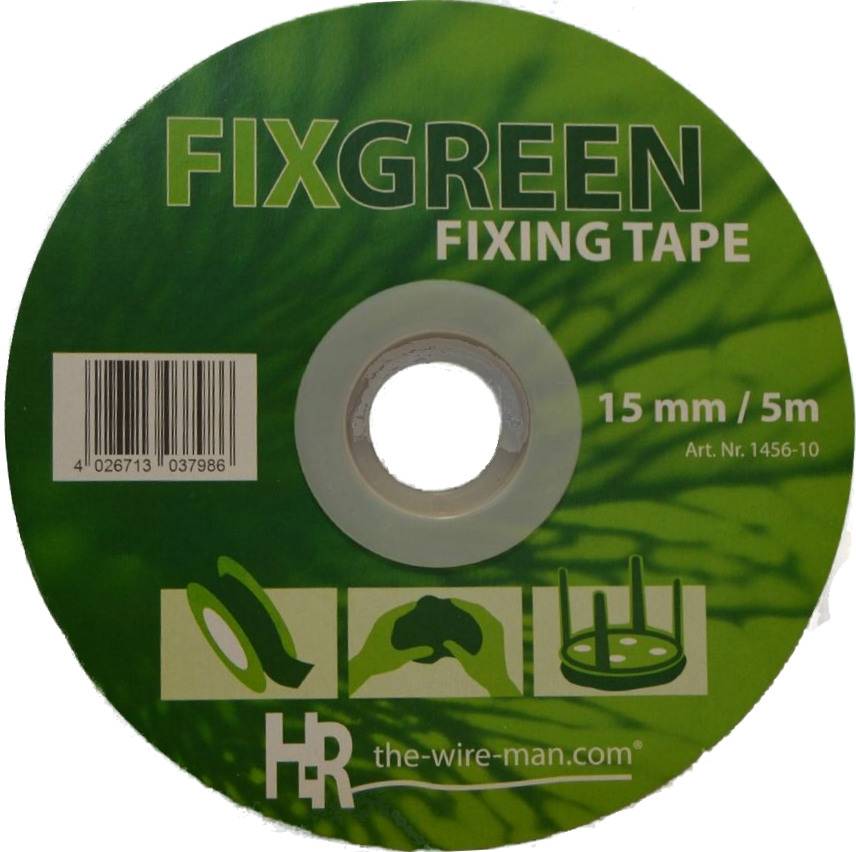 1x Fix Green Klebemasse Knetmasse Doppelklebeband wasserfest grün 15mm 5m Rolle