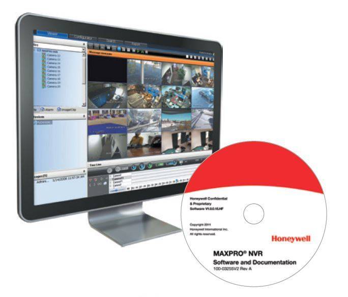 Honeywell Honeywell HNMNVRSW8, MaxPro NVR Software für 8 Kanäle