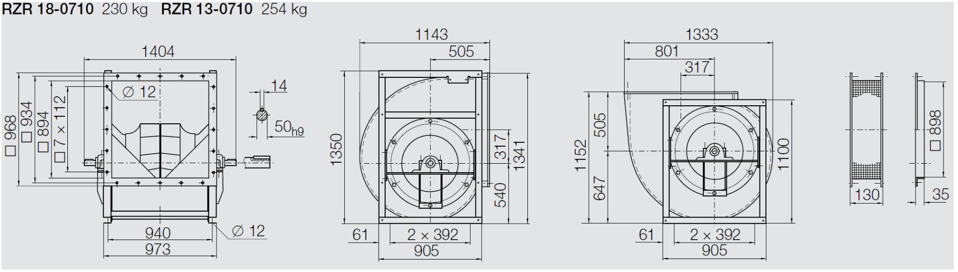Nicotra-Gebhardt Ventilator RZR-18-0710