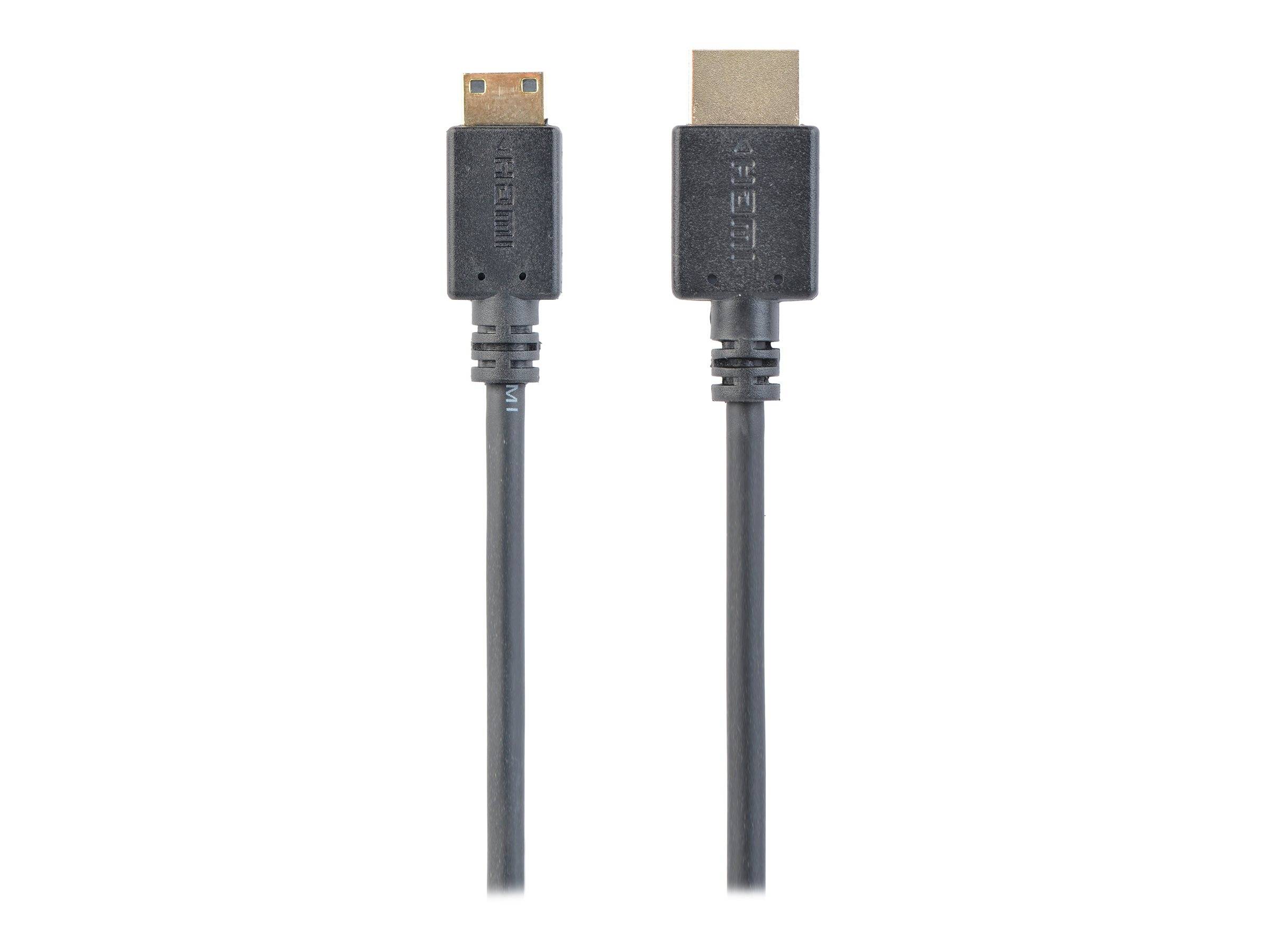 GEMBIRD - Cablexpert - HDMI-Kabel mit Ethernet - 19 pin mini HDMI Type C männlich zu HDMI männlich